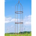 Rankger�st 10mm Rost Obelisk Rosenhilfe H: 200cm Rankhilfe