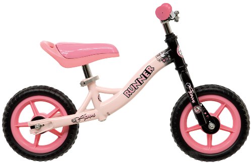Adams Girl's Run Bike, Pink/Black