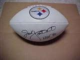 Jack Lambert Hand Signed Pittsburgh Steelers Full Size NFL Football