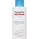Aquaphor Baby Gentle Wash &amp; Tear Free Shampoo, Fragrance Free Mild Cleanser, 8.4 Ounce (Pack of 3)