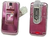 PREMIUM CLEAR PROGUARD COVER HARD CASE CELL PHONE PROTECTOR (With Optional Removable Swivel Belt Clip) for SPRINT SANYO DLX (8500) - RETAIL PACKAGING