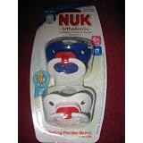 Gerber NUK Silicone Pacifier, Nautical, Size 2 2 ea