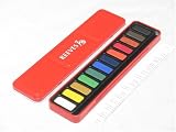 Review Reeves 4791380 / Reeves - 12 Watercolour Tablet in a tin