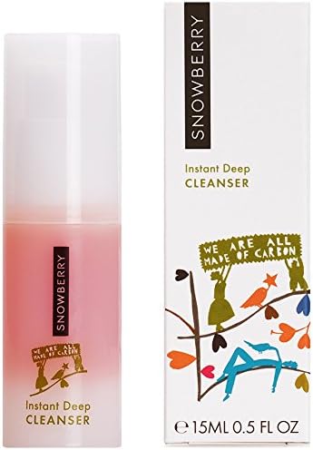 Snowberry - Instant Deep Natural Cleanser / Makeup Remover (.5 oz)