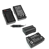 Lithium-Ion Battery & Charger with Car Adapter for Olympus Digital SLR EVOL ....