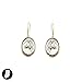 SG PARIS FISH HOOK GOLD CRYSTAL DORE EARRINGS FISH title=