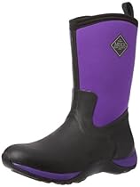 MuckBoots Women's Arctic Weekend Boot,Black/Purple,6 M US
