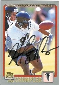 Alge Crumpler autographed Football Card (Atlanta Falcons)