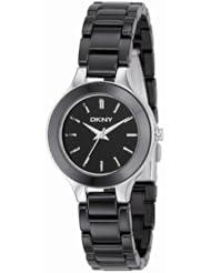 DKNY Ceramic Bracelet Black Dial Womens watch #NY4887