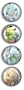 iPop Rachel Salomon Harbinger 4 Pack Clicks Magnet Set