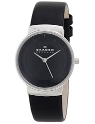 Skagen Womens SKW2059 Klassik Analog Display Analog Quartz Black Watch