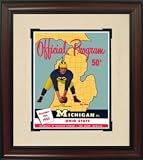 1953 Michigan vs. Ohio State Historic Football Program Cover
