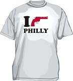 I Gun Philly Philadelphia Funny Men's tee Shirt in 6 colors Small thru 5XL