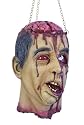 Hanging Head Brains on Chain Halloween Fancy Dress Stage Prop