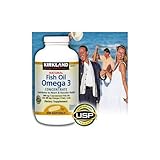Kirkland  Signature Natural Fish Oil Concentrate with Omega-3 Fatty Acids, 400 Softgels