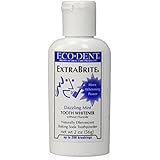 Eco-Dent Extra Brite Tooth Whitener, Without Fluoride, Dazzling Mint, 2 oz (56 g)