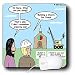 Rich Diesslins Funny Theology Cartoons - Modernism - Building a Church for Jesus - Mouse Pads