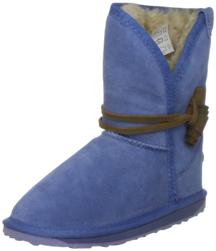 Emu Temora Lo Kids K10491, Mädchen Stiefel, Blau (blue), EU 33/34