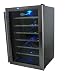 NewAir AW281E 28 Bottle Thermoelectric Wine Cooler With Chrome Plated Racks