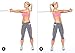 BONROB 12PCS Resistance Bands Set, Including 5 Exercise Bands, 1 Door Anchor, 2 Hand Straps, 2 Foot Ankle Straps, Exercise Guide Book & Waterproof Travel Bag