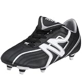 Mitre Fiero Jnr Si Bw Football Boots - Black/White  10 Child UK