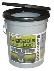 Reliance Products Luggable Loo Portable 5 Gallon Toilet
