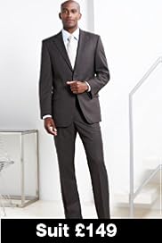 Big & Tall Ultimate Pure Wool Single Breasted 2 Button Jacket