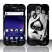 VMG Samsung SKYROCKET i727 AT&T Cell Phone Hard Design Case Cover 2-ITEM COMBO PACK - Black Spade Skull Ace Design Hard 2-Pc Plastic Snap On Case Cover + LCD Clear Screen Protector for AT&T Samsung SKYROCKET i727 Cell Phone (For Samsung Galaxy S II S2