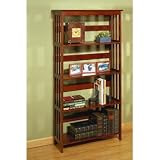 Review Studio RTA 60415 / Mission 4-Shelf Bookcase in Cherry Finish By Studio RTA Furniture