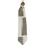 Gray & Black Abstract / Modern Art Deco Necktie