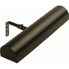 Cordless Picture Light - 12" Black Finish,11.5 x 2.3
