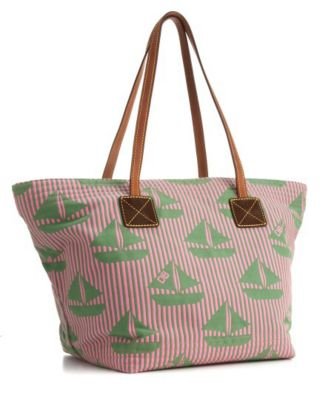 Dooney & Bourke DB Sport Sailboat Samantha Tulip Tote