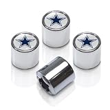 Best Deal Dallas Cowboys Chrome Tire Stem Valve Caps