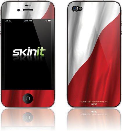 Skinit Poland Vinyl Skin for Apple iPhone 4 / 4S
