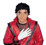 Michael Jackson Wet Look Short Costume Wig
