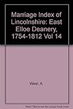 Marriage index of Lincolnshire