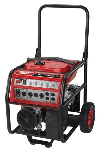 Milwaukee 4960-24 6,000 Watt Honda 11 HP 340cc Portable Generator
