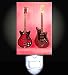 Two Electric Guitars Decorative Night Light