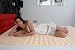 ExtraCare Luxury King Size High Density CM Foam Mattress Topper/Overlay 198x152x4cm