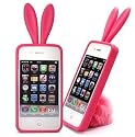 iPhone4S 用 ラビットケース うさぎ(ピンク) iPhone4にも対応