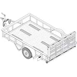 Trailer Blueprints - 10Ft. Motorcycle Trailer