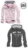 Surplus Ladies Hoodie extreme Vintage --rosa oder schwarz wählbar--