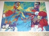 LARRY HOLMES AND MICHAEL SPINKS AUTOGRAPHED 11X17 PRINT BOXING (BOXING)