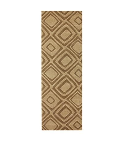 Tapis a Porter Passatoia Platinum Marrone/Beige 80 x 240 cm