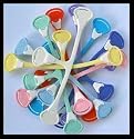 Snappi Cloth Diaper Fasteners - Pack of 3 (BRIGHT COLORS red/blue/purple)