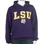Soffe LSU Hoodie with Arch and Mascot