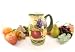 WATER PITCHER,CERAMIC PITCHER TUSCANY FRUIT DECOR