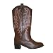 PLEASER 34401 Cowboy Boots - Brown Adult Size Large 12-13