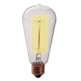 60 Watt Vintage Reproduction Original Edison Light Bulb