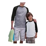 Anvil Knitwear - 6.1 oz Cotton Raglan Baseball T-shirt (2184)